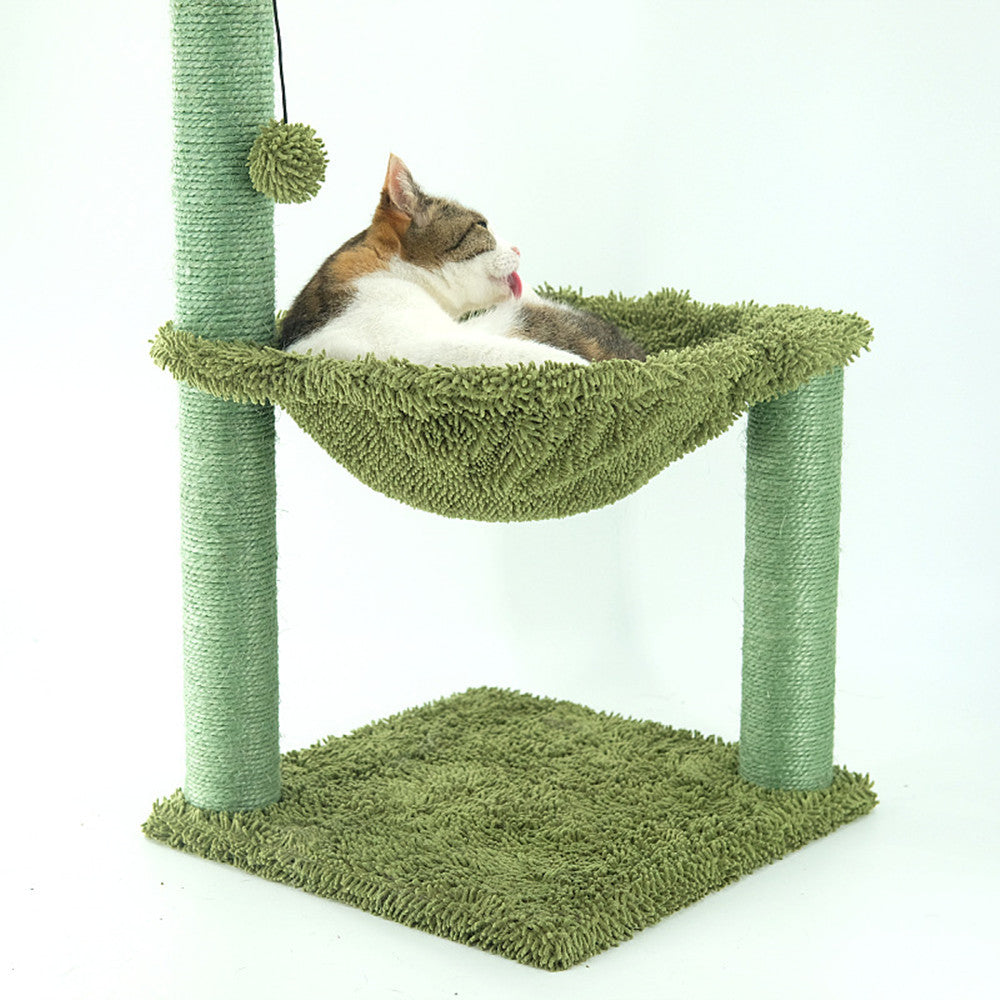Arbre à chat cactus avec hamac