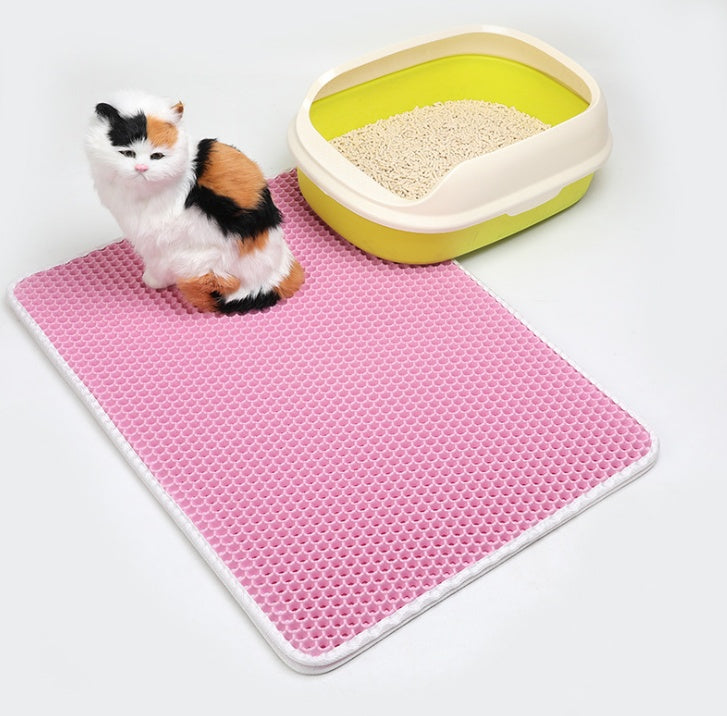 Tapis de litière pour chat en EVA double