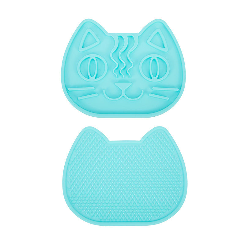 Tapis à lécher double face pour chien