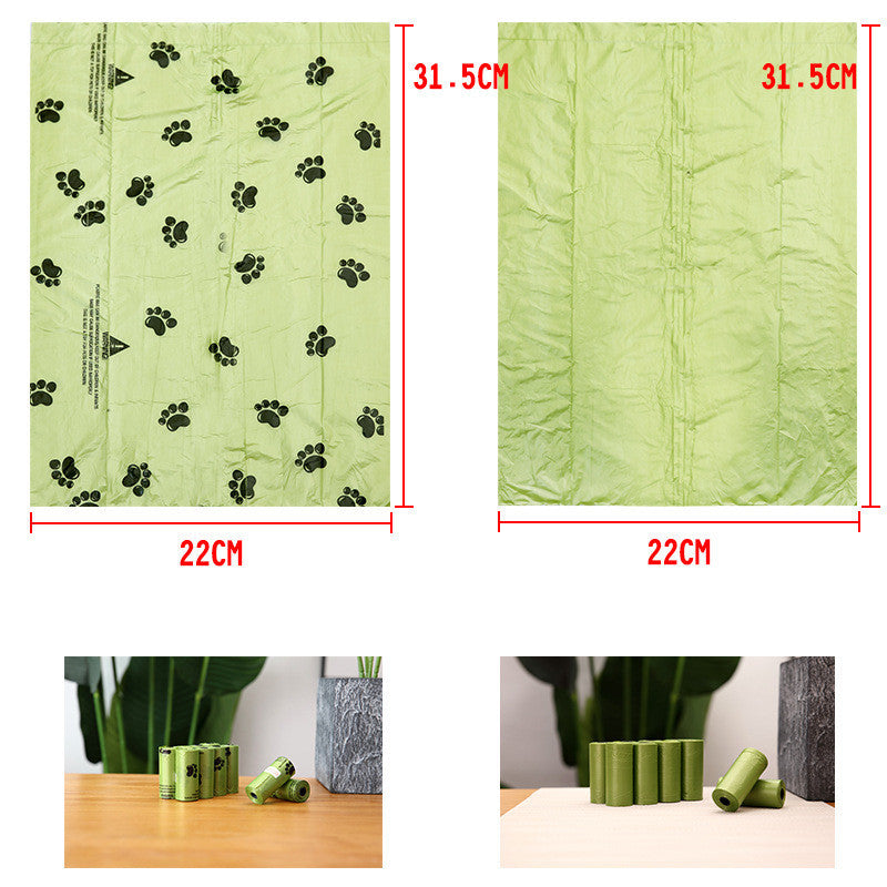 Sac poubelle pour animaux de compagnie Sac de ramassage de crottes de chat Sac de ramassage de crottes de chien