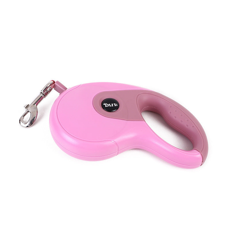 Laisse rétractable automatique simple pour chien