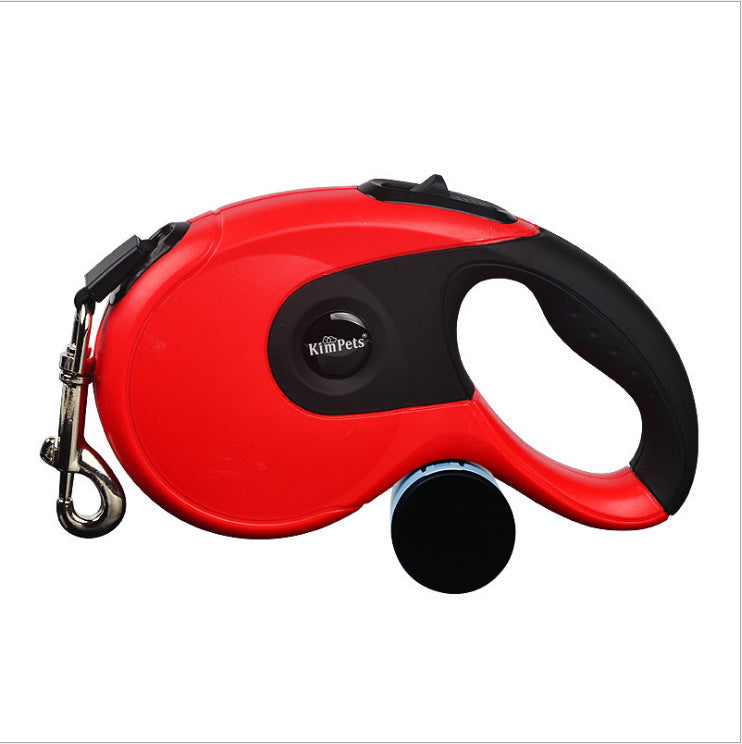 Laisse rétractable automatique simple pour chien