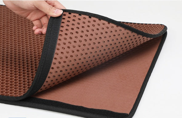 Tapis de litière pour chat en EVA double