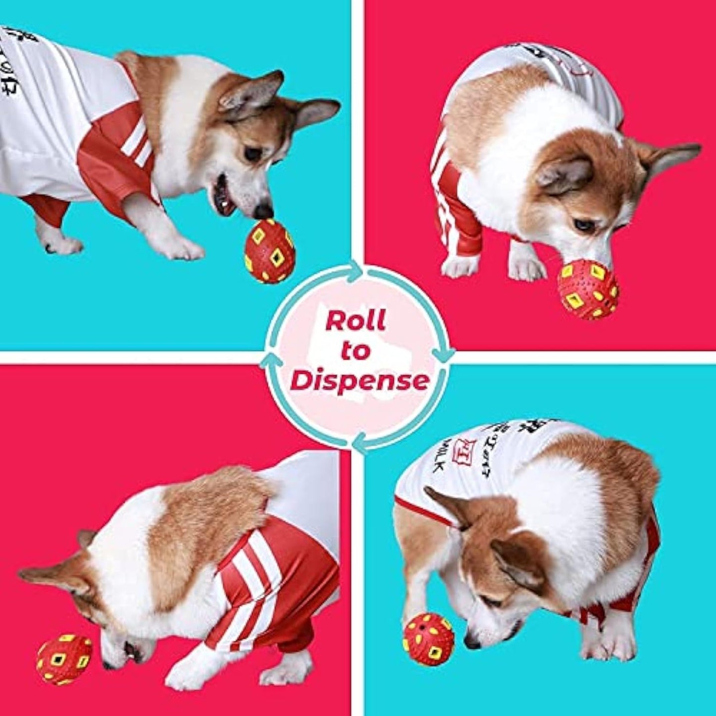 Jouet à mâcher pour chiots, distributeur de friandises pour petits chiens