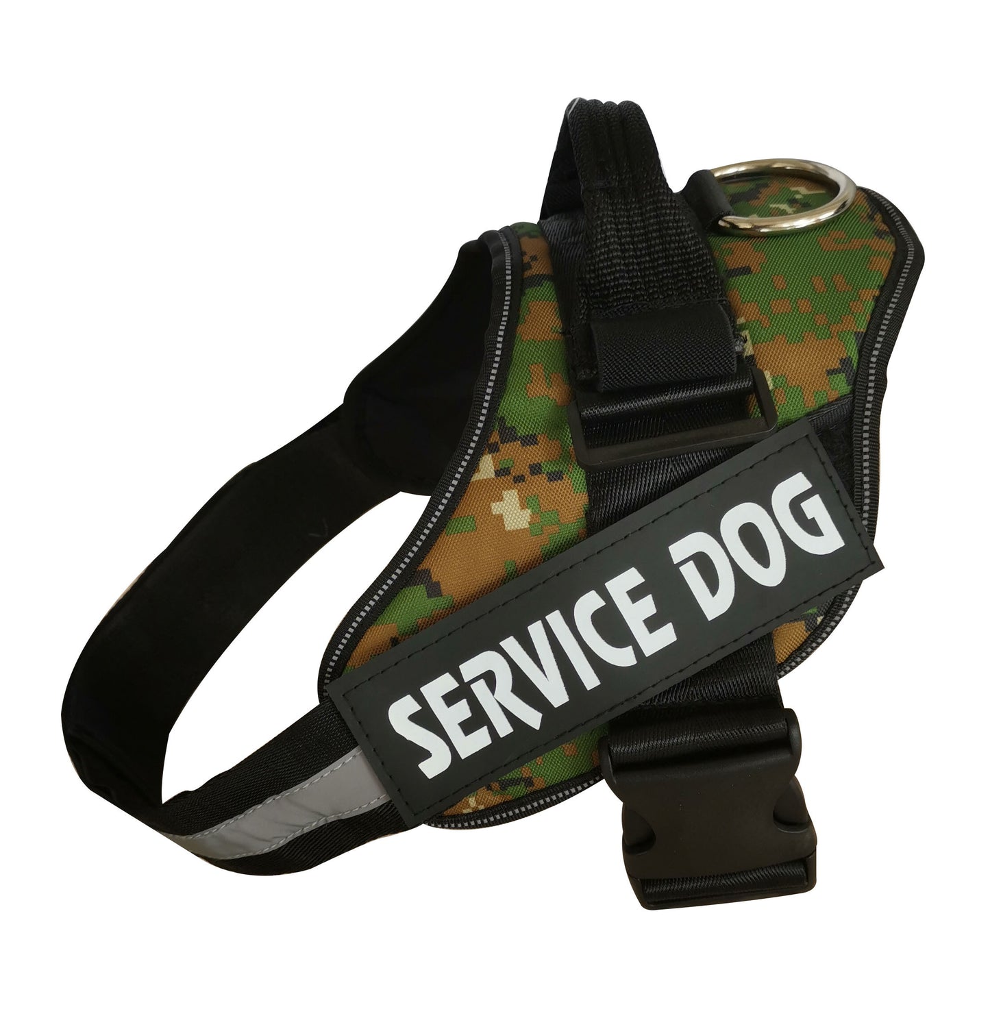 Harnais pour chien personnalisé, réfléchissant, respirant, réglable, anti-traction