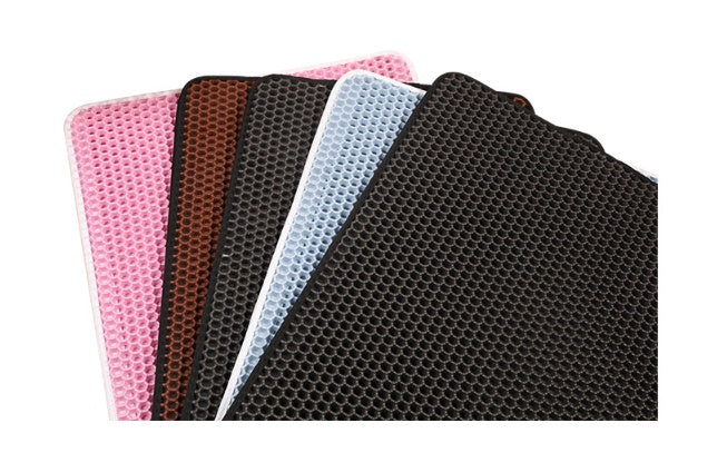 Tapis de litière pour chat en EVA double