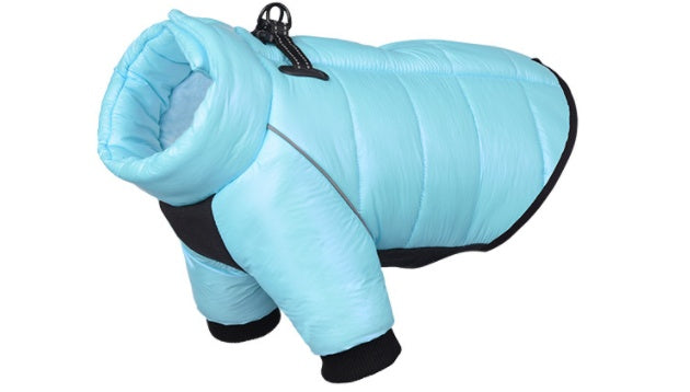 Vêtements d'hiver imperméables pour petits chiens, veste chaude et anti-lumière pour animaux de compagnie