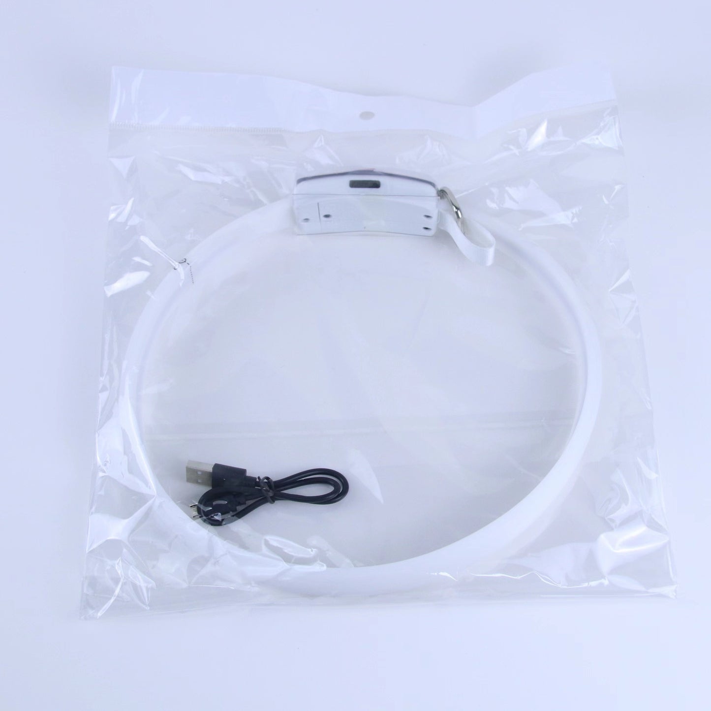 Collier lumineux LED pour chien avec éclairage de course pour chevaux
