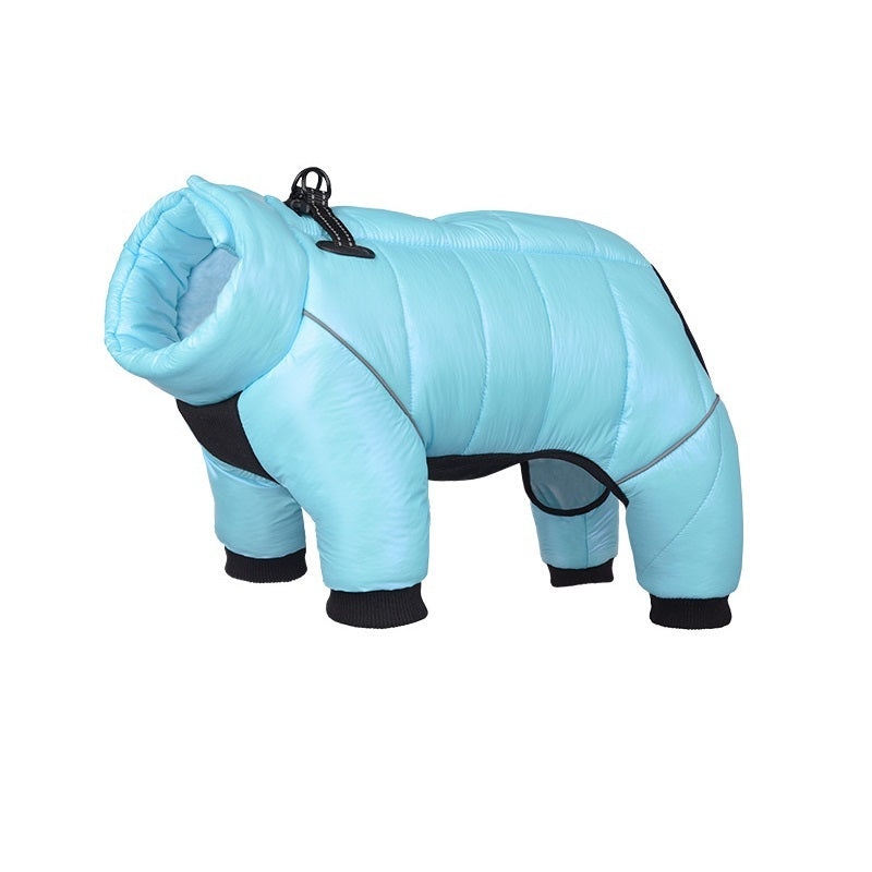 Vêtements d'hiver imperméables pour petits chiens, veste chaude et anti-lumière pour animaux de compagnie