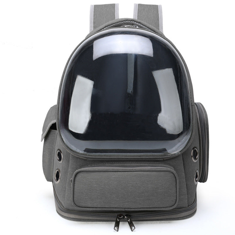 Sac à dos capsule transparent – Transport sécurisé pour chats & petits chiens
