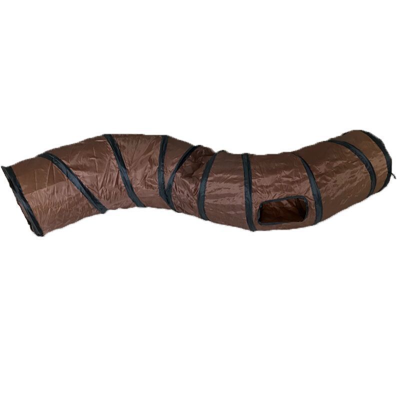 Jouet pour chat Tunnel pliable en forme de S