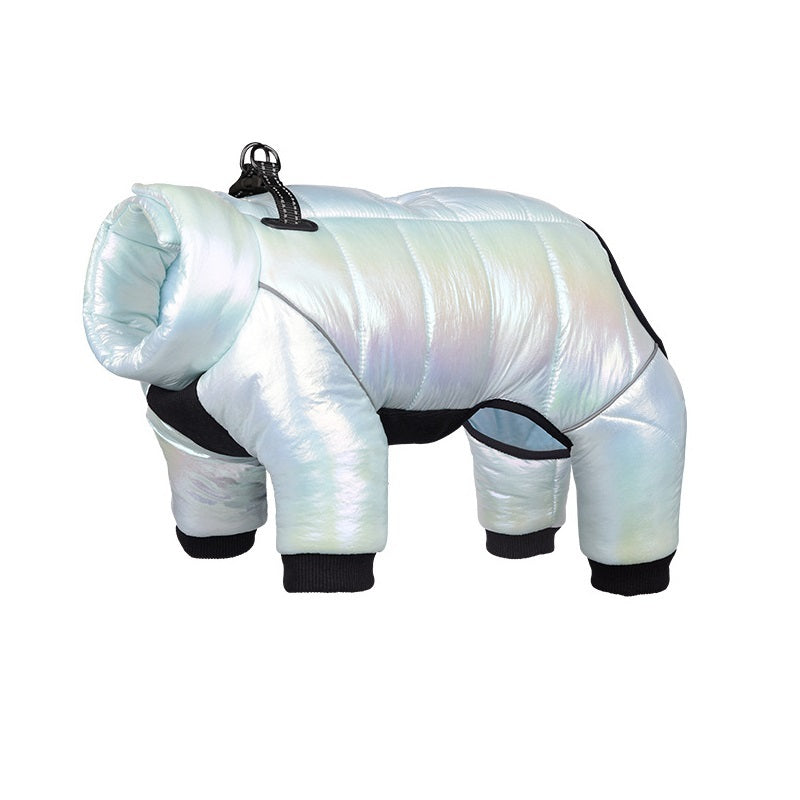 Vêtements d'hiver imperméables pour petits chiens, veste chaude et anti-lumière pour animaux de compagnie