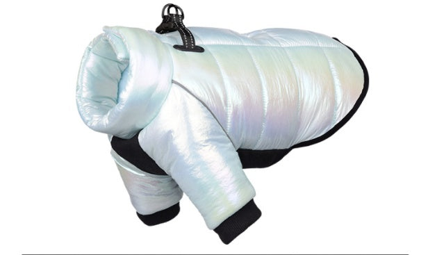 Vêtements d'hiver imperméables pour petits chiens, veste chaude et anti-lumière pour animaux de compagnie