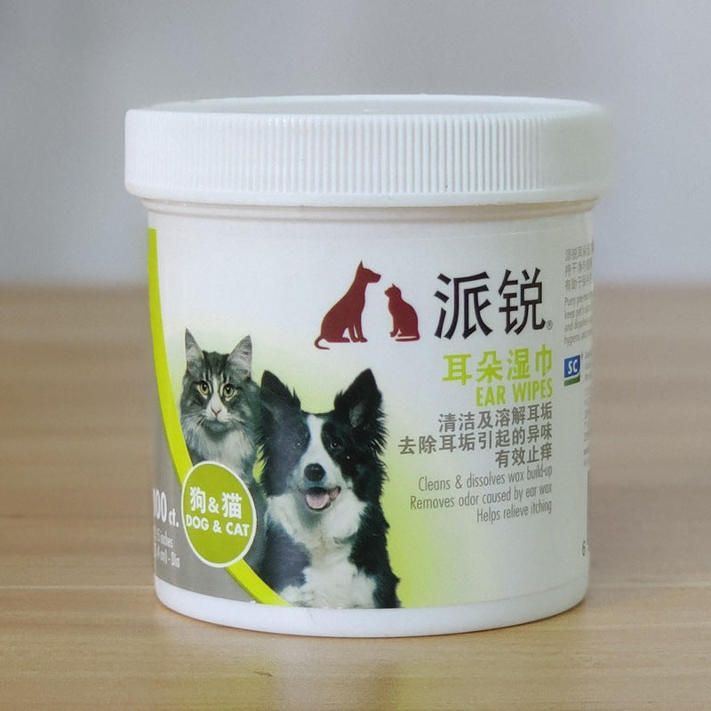 Lingettes pour animaux de compagnie