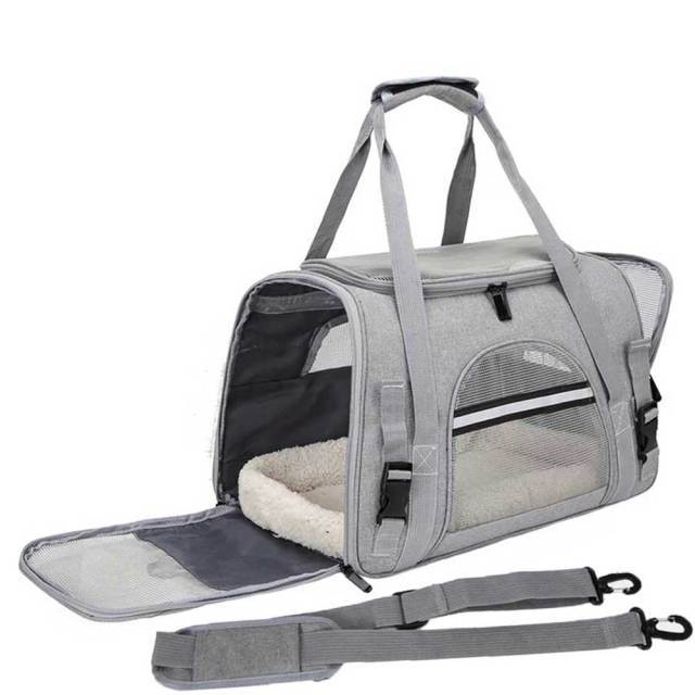 Sac de transport souple et pliable pour chat et chien