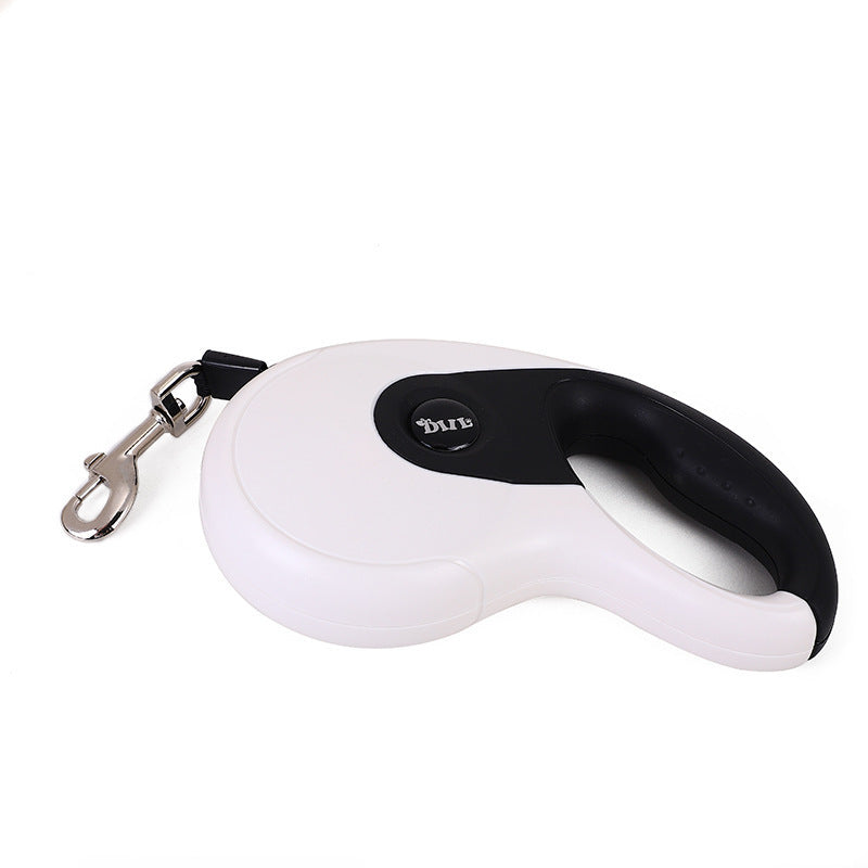 Laisse rétractable automatique simple pour chien