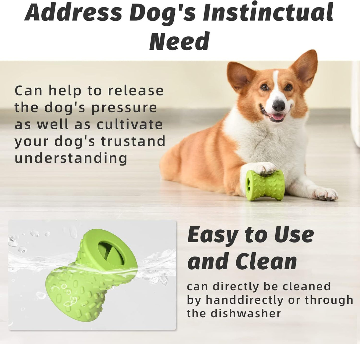 Jouets interactifs pour chiots, distributeurs de friandises