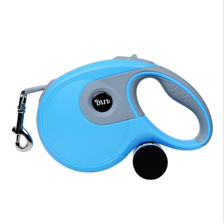 Laisse rétractable automatique simple pour chien