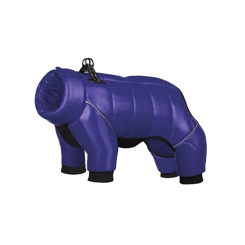 Vêtements d'hiver imperméables pour petits chiens, veste chaude et anti-lumière pour animaux de compagnie