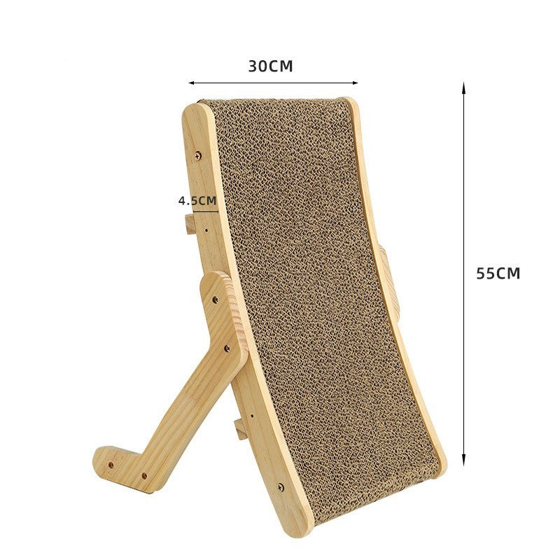 Planche à gratter en papier ondulé pour chat