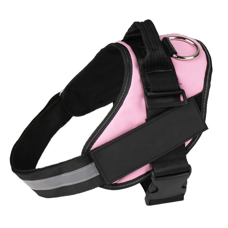 Harnais pour chien personnalisé, réfléchissant, respirant, réglable, anti-traction