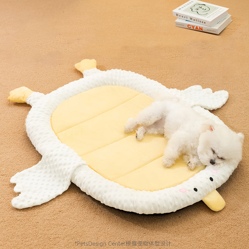 Lit orthopédique pour chien Bedsure, imperméable, en mousse de soutien moyen.