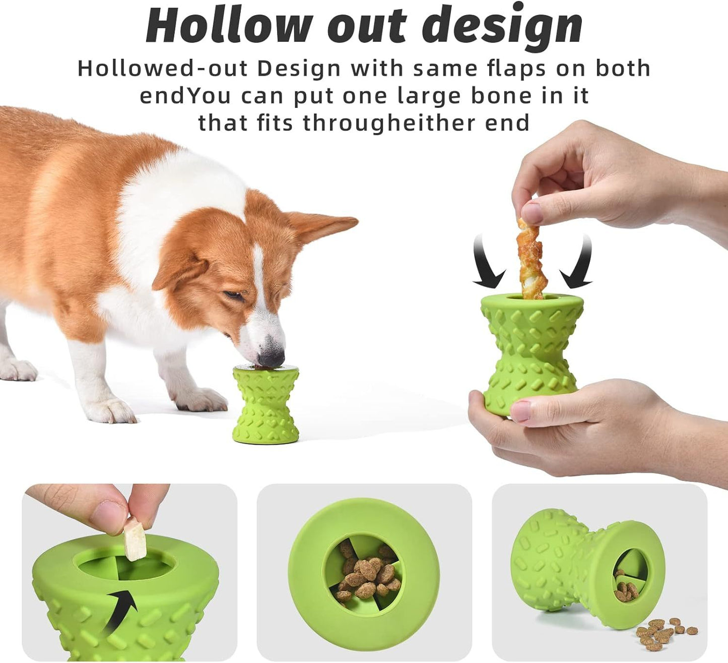 Jouets interactifs pour chiots, distributeurs de friandises