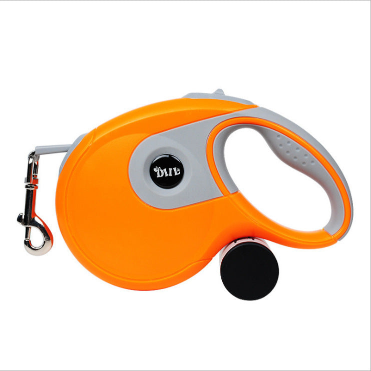 Laisse rétractable automatique simple pour chien