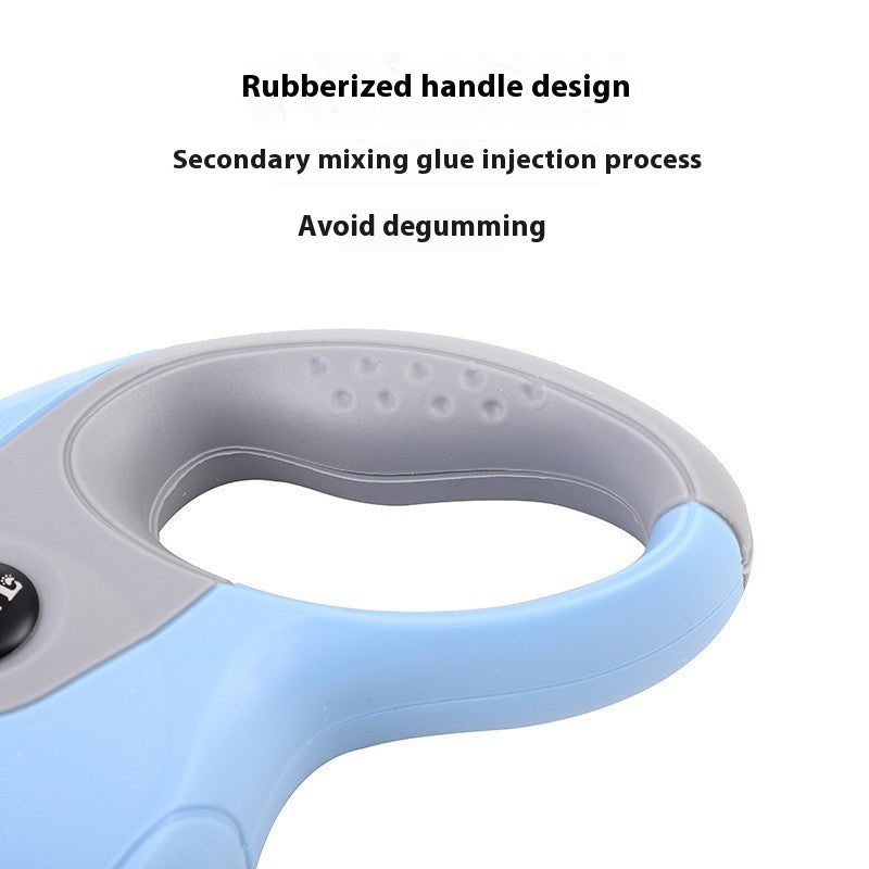 Laisse rétractable automatique simple pour chien