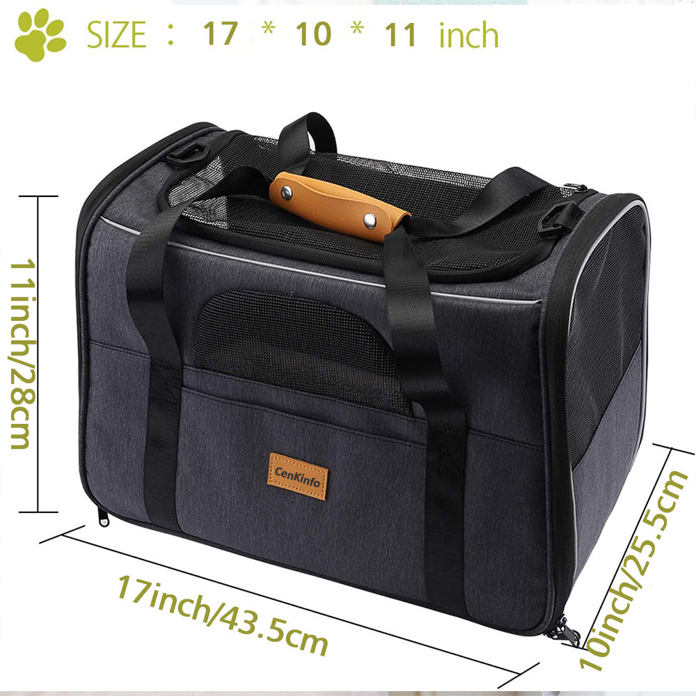 Sac de transport souple et pliable pour chat et chien