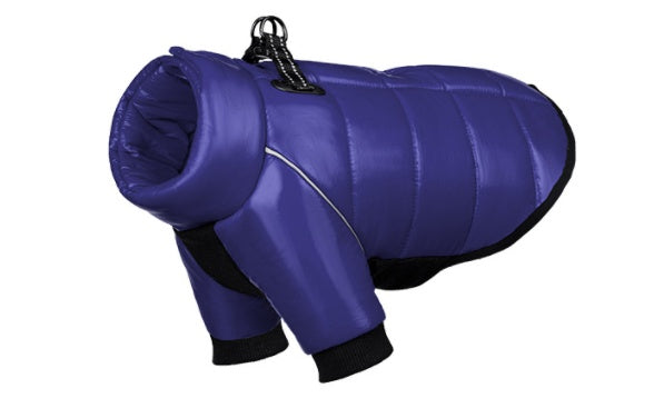 Vêtements d'hiver imperméables pour petits chiens, veste chaude et anti-lumière pour animaux de compagnie