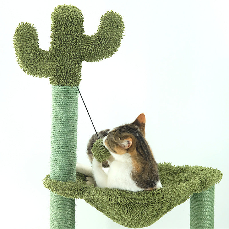 Arbre à chat cactus avec hamac