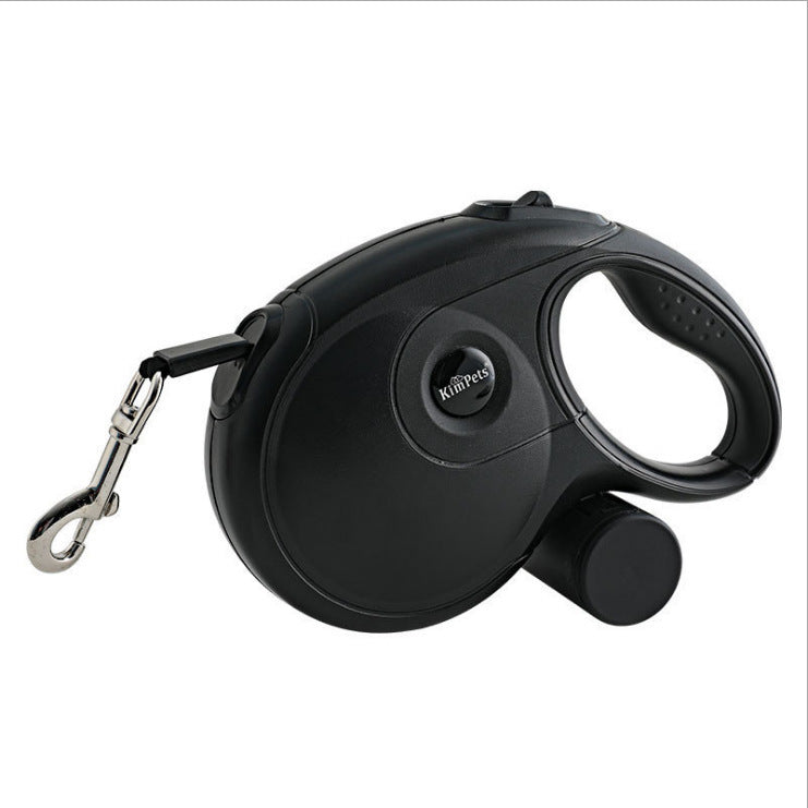 Laisse rétractable automatique simple pour chien