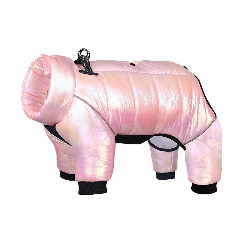 Vêtements d'hiver imperméables pour petits chiens, veste chaude et anti-lumière pour animaux de compagnie