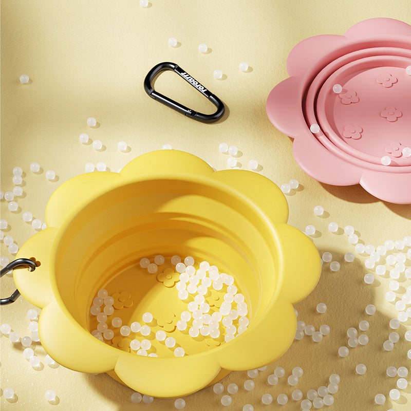 Gamelle pliable en silicone