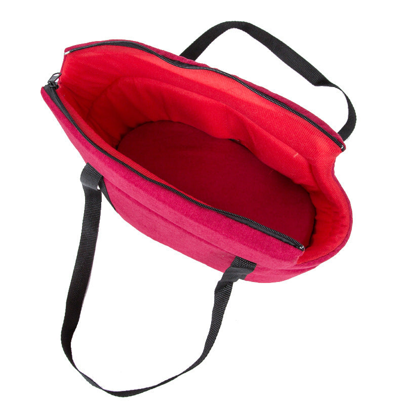 sac de transport portable en maille respirante pour petits chiens, sac à main pliable pour chats