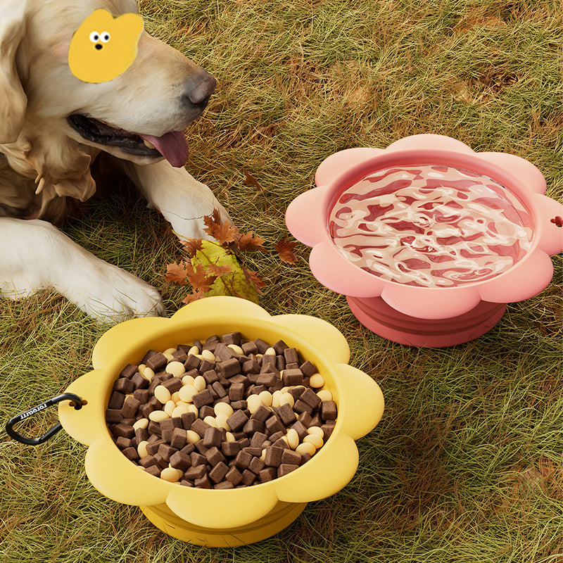 Gamelle pliable pour chien