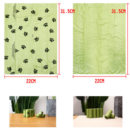 Sac poubelle pour animaux de compagnie Sac de ramassage de crottes de chat Sac de ramassage de crottes de chien