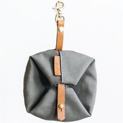 Gamelle de voyage pliable et étanche pour chien
