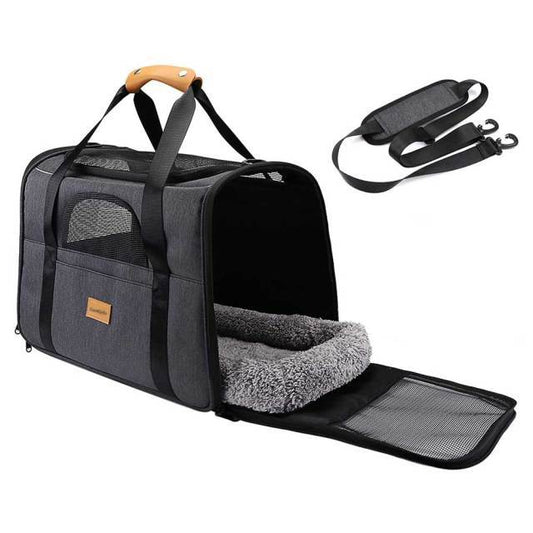 Sac de transport souple et pliable pour chat et chien