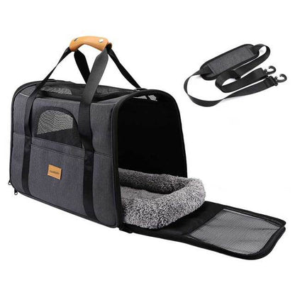 Sac de transport souple et pliable pour chat et chien