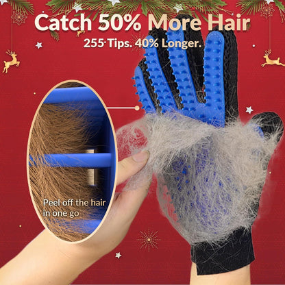 Gants de toilettage – Élimination des poils et massage