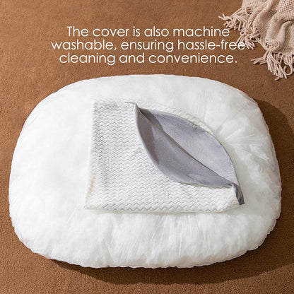 Coussin ovale lavable pour grands chiens – Confort et praticité