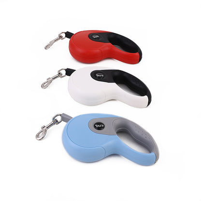 Laisse rétractable automatique simple pour chien