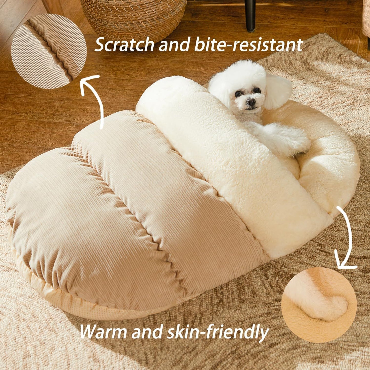 Lit pour chien et chat,  ultra doux