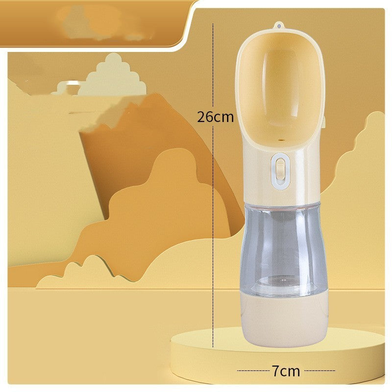Bouteille d'eau portable pour chien, gamelle pour animaux de compagnie, gamelle pour voyage en plein air