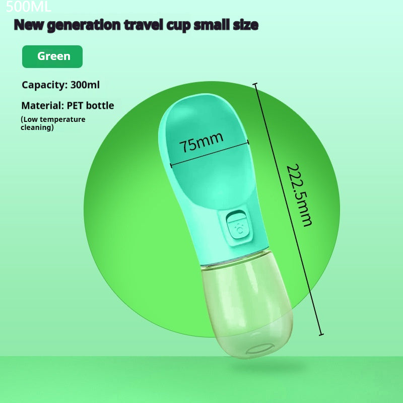 Bouteille d'eau portable pour chien, gamelle pour animaux de compagnie, gamelle pour voyage en plein air
