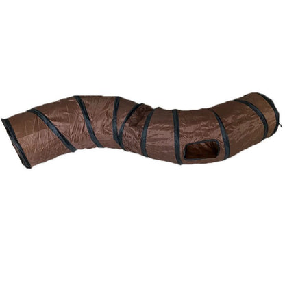 Jouet pour chat Tunnel pliable en forme de S
