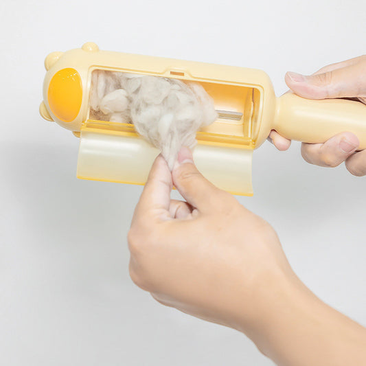 Rouleau anti-poils pour canapé et textile