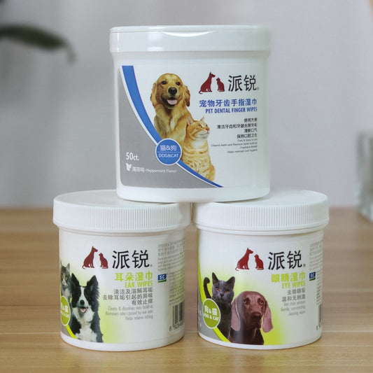 Lingettes pour animaux de compagnie